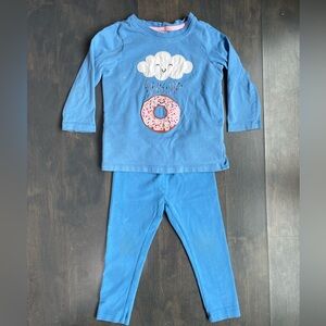 Hanna Andersson Cloud and Donut Design Set Size 3